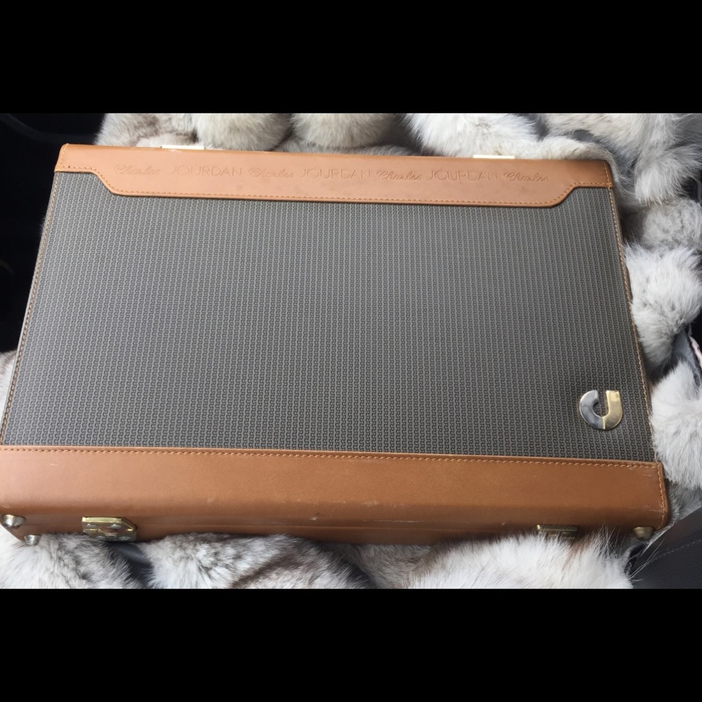 Vintage Charles Jourdan brief case.